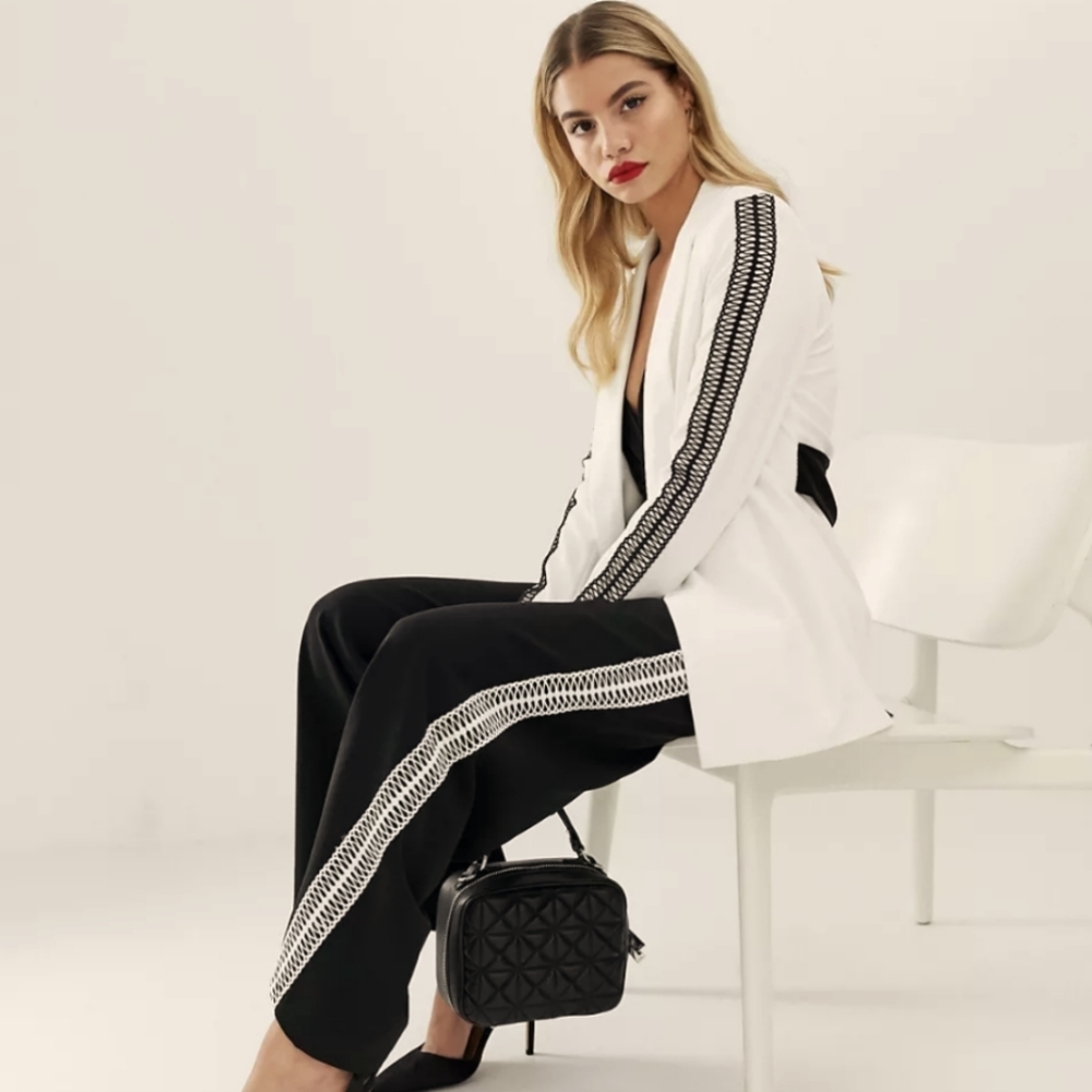 ASOS Paper Dolls Tuxedo Pants - NWT!!